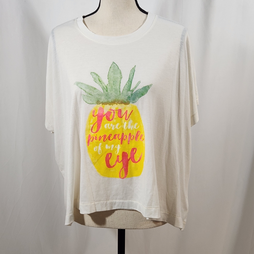 Judith March You Are Like The Pineapple Of My Eye Oversized Crop Size Sm…